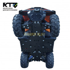 Защита днища KTZ пластик для квадроцикла LONCIN XWOLF 700L 2023- Защита днища KTZ пластик для квадроцикла LONCIN XWOLF 700L 2023-